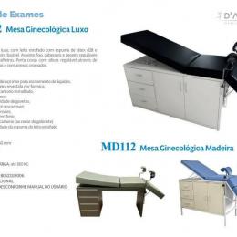 Modelo MD112 Mesa de Exame Ginecológica